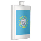 Flasque Drapeau de l'État du Dakota du Sud (Droite)