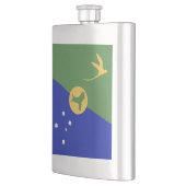Flasque drapeau de l'Île Christmas (Gauche)