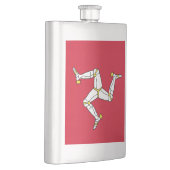 Flasque Drapeau de l'île de Man (Droite)