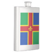 Flasque Drapeau de Lincolnshire (Droite)