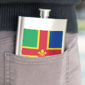 Flasque Drapeau de Lincolnshire (En situation)