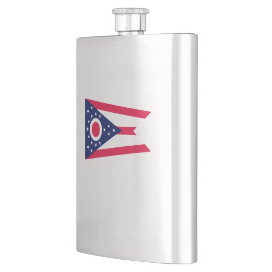 Flasque Drapeau de l'Ohio (Gauche)