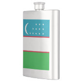 Flasque Drapeau de l'Ouzbékistan (Gauche)