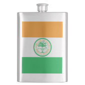 Flasque Drapeau de Miami, Floride Hip Flask (devant)