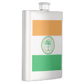 Flasque Drapeau de Miami, Floride Hip Flask (Droite)