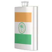 Flasque Drapeau de Miami, Floride Hip Flask (Gauche)