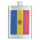 Flasque Drapeau de Moldavie (devant)