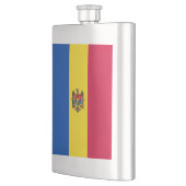 Flasque Drapeau de Moldavie (Gauche)