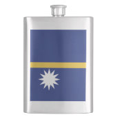 Flasque Drapeau de Nauru (devant)