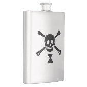 Flasque Drapeau de pirate d'Emanuel Wynne Jolly Roger (Droite)