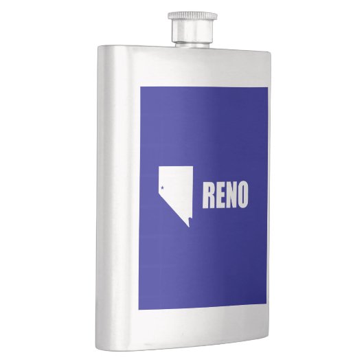 Flasque Drapeau de Reno, Nevada Flask (Droite)
