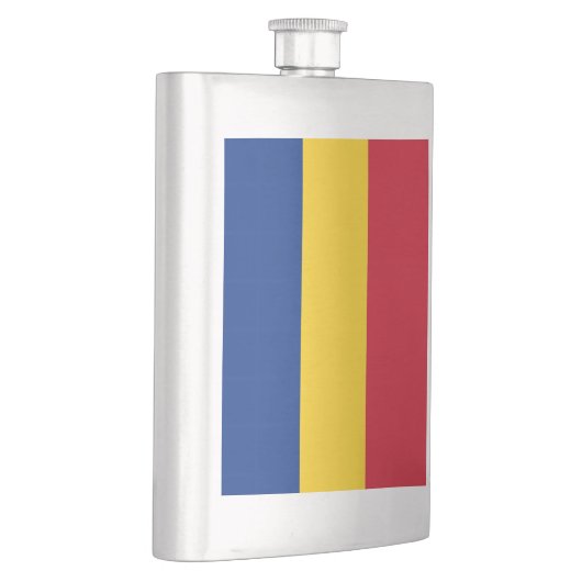 Flasque Drapeau de Roumanie (Droite)