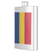 Flasque Drapeau de Roumanie (Gauche)