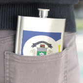 Flasque Drapeau de Winnipeg, Manitoba Flask (En situation)