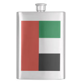 Flasque Drapeau des Émirats arabes unis (devant)