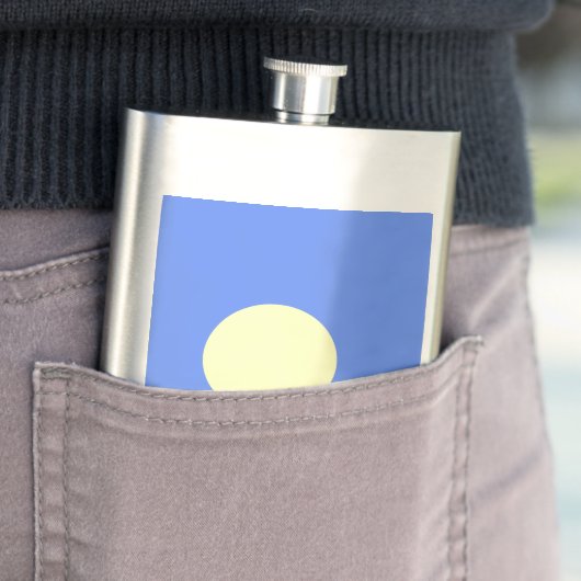 Flasque Drapeau des Palaos (En situation)