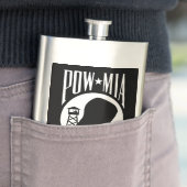 Flasque Drapeau des POW MIA : Soldats disparus de la guerr (En situation)