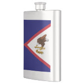 Flasque Drapeau des Samoa américaines (Gauche)