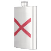 Flasque Drapeau d'État de l'Alabama (Gauche)