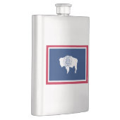 Flasque Drapeau d'état du Wyoming (Droite)