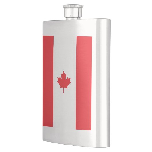 Flasque Drapeau du Canada (Gauche)