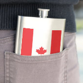 Flasque Drapeau du Canada (En situation)