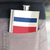 Flasque Drapeau du Costa Rica (En situation)