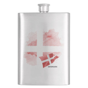 Flasque Drapeau du Danemark