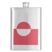 Flasque Drapeau du Groenland (devant)