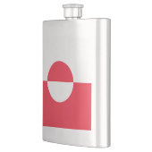 Flasque Drapeau du Groenland (Gauche)