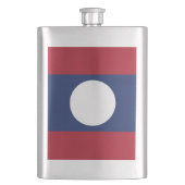 Flasque Drapeau du Laos (devant)