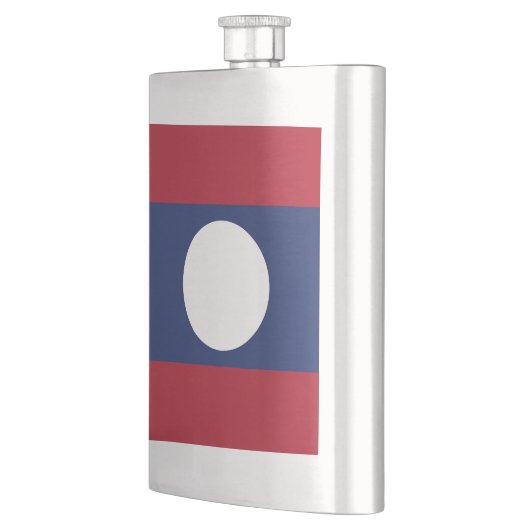 Flasque Drapeau du Laos (Gauche)