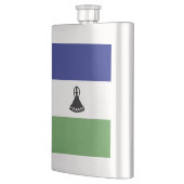 Flasque Drapeau du Lesotho (Gauche)