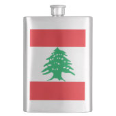 Flasque Drapeau du Liban (devant)