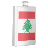 Flasque Drapeau du Liban (Droite)