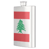 Flasque Drapeau du Liban (Gauche)
