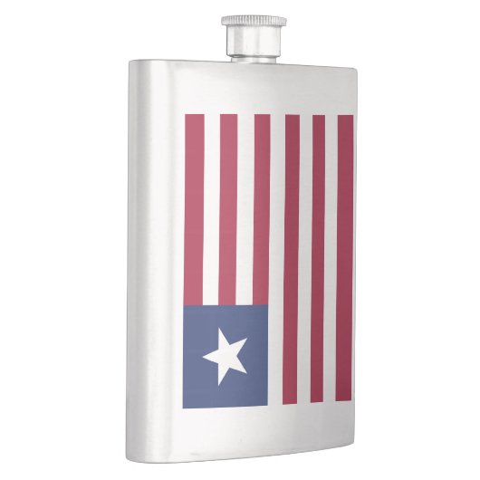 Flasque Drapeau du Libéria (Droite)