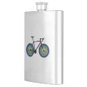Flasque Drapeau du New Hampshire à vélo (Gauche)