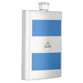 Flasque Drapeau du Nicaragua (Droite)