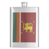 Flasque Drapeau du Sri Lanka (devant)