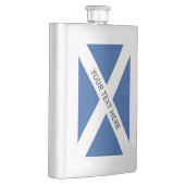 Flasque Drapeau écossais de cadeau fait sur commande de (Droite)