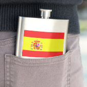 Flasque Drapeau espagnol (En situation)