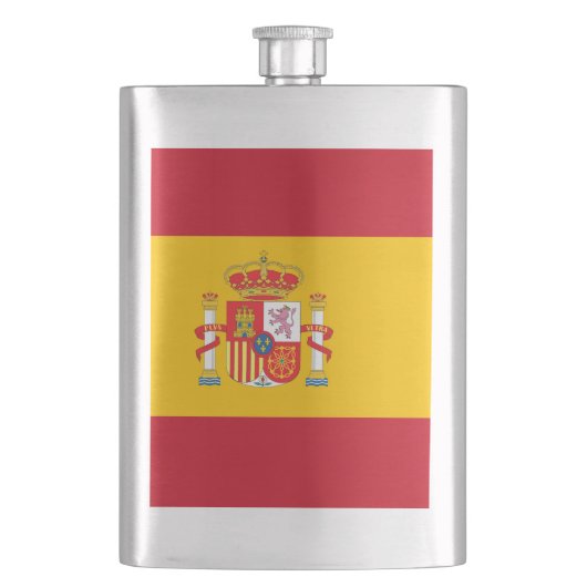 Flasque Drapeau espagnol (devant)