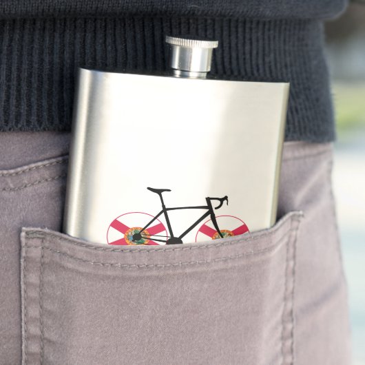 Flasque Drapeau Floride Cyclisme (En situation)