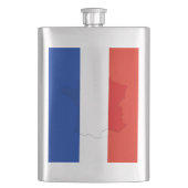 Flasque drapeau français (devant)