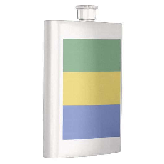 Flasque Drapeau Gabon (Droite)