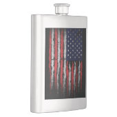 Flasque Drapeau Grunge U.S.A (Droite)