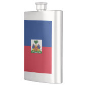 Flasque Drapeau Haïti (Gauche)
