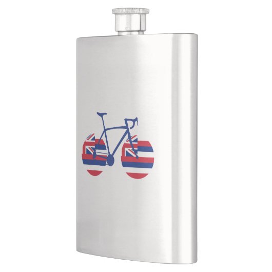 Flasque Drapeau Hawaï à vélo (Gauche)