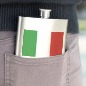 Flasque Drapeau italien (En situation)